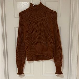 Women's Brown Knit Sweater